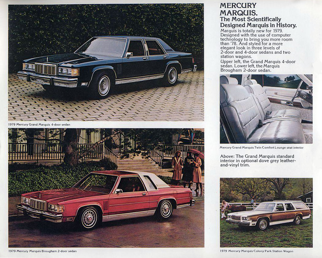 1979 Lincoln Mercury Brochure Page 3